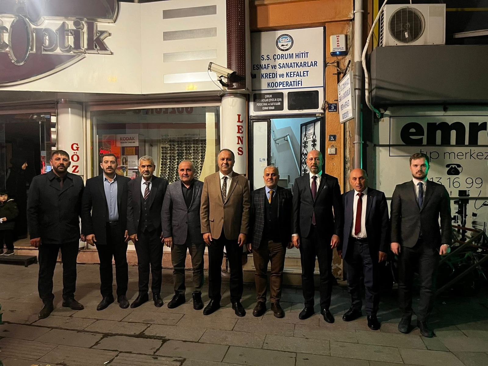 MHP'DEN ÇERİKCİ’YE “HAYIRLI OLSUN” ZİYARETİ!